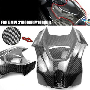 バイク カーボンタンクカバー Mロゴ付き BMW S1000RR 2019-2023 S1000R M1000R M1000RR用アクセサリ カスタムパーツ アクセサリー 交換用部