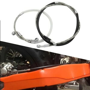 KTM 125-530 XCW XCFW EXC EXCF SX SXF XC XCF TPI 2014-2023�ɓK�����I�[�g�o�C�̃t�����g�ƃ��A�̃u���[�L�����I�C���p�C�v