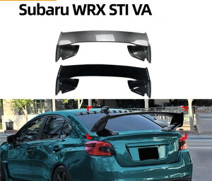 リアスポイラー スバル WRX STI専用 高強度ダウンフォースウイング スポーティトランクカバー 2015-2021年式 2色選択