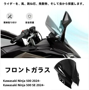 KAWASAKI JTL Ninja 500 SE 2024- tgKX EChu[ J[ftN^[ V[h