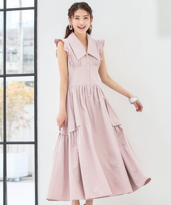 楽天市場】ワンピース ノースリーブワンピース フレアワンピース 春 夏  