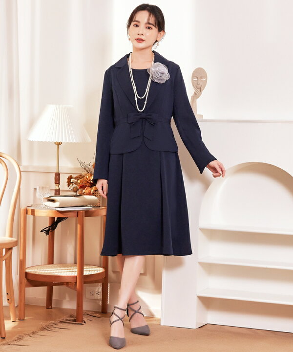 楽天市場】レディース フォーマル フォーマルワンピース ジャケット  