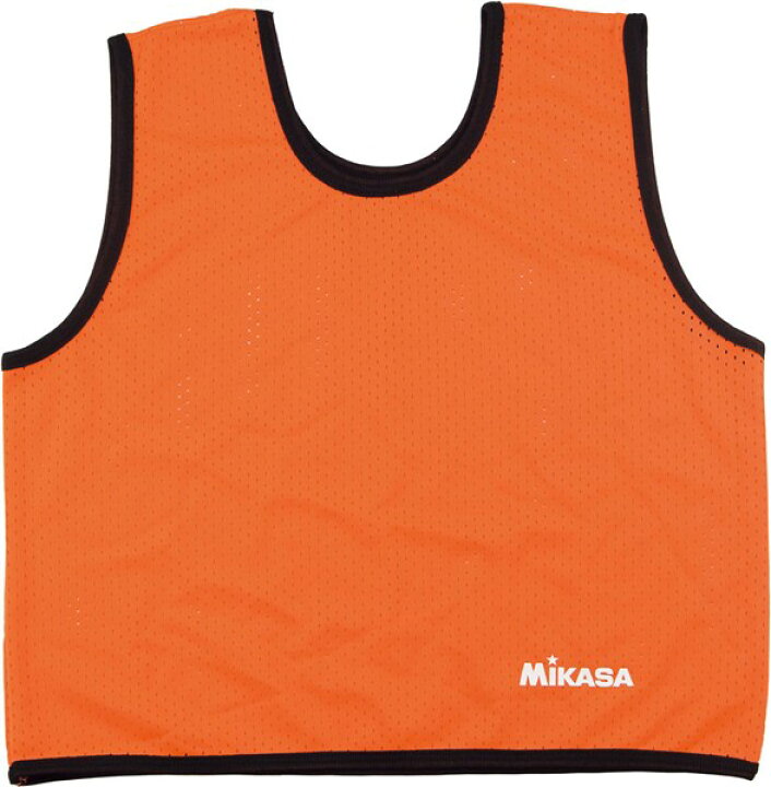 ミカサ（MIKASA） GJK05O マルチSP ビブス ゲームジャケット キッズサイズ 5枚セット 蛍光オレンジ 20SS  Ａ-ＳＰＯＲＴＳ