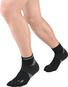 ザムスト(ZAMST) 375013 ソックスタイプサポーター HA-1 ショート(ブラック) Lサイズ 17SS