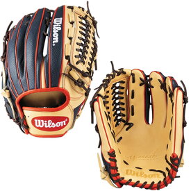 ＜8000円以上で使えるクーポン発行中 お買物マラソン＞ Wilson（ウイルソン）　WTARHH33P 70NVS　野球　軟式　グラブ　The Wannabe Hero デュアル 投手用　21AW