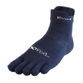 ＜8000円以上で使えるクーポン発行中 お買物マラソン＞ R×LSOCKS（アールエルソックス）　RNS5004 25　ランニングソックス EVO-RM MID 5本指タイプ 23SS