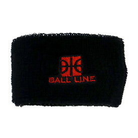 BALL LINE（ボールライン）　BLAB0091003 BLKRED バスケットボール リストバンド 23FW