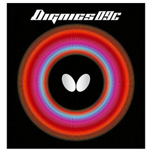 <ネコポス発送 送料無料>バタフライ(Butterfly) 06070 006 卓球 ラバー ディグニクス09C 粘着性ハイテンション裏ラバー レッド 24FW