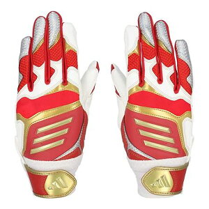 <限定クーポン発行中 10/27 09:59まで お買い物マラソン> <ネコポス発送 送料無料> adidas(アディダス) LBG904 6482 野球 ジュニア バッティング手袋 バッティンググラブ 両手用 25Q1