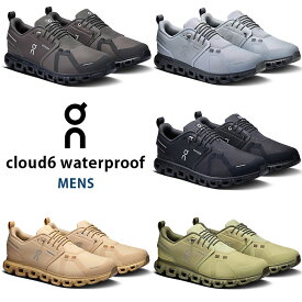 ＜10%OFFクーポン発行中＞ On（オン）　ランニングシューズ　メンズ　Cloud クラウド 6 Waterproof ウォータープルーフ 25SS