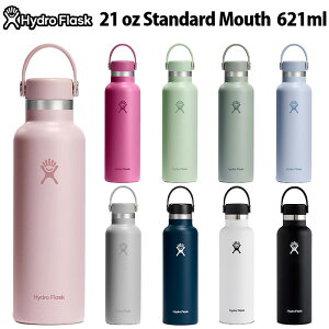 Hydro FlaskinChtXNj@8900120 #5089014 XeX {g  ^u[ HYDRATION 21 oz Standard Mouth nCh[V 21IX X^_[h}EX 621ml 25SS
