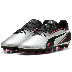 SALE PUMA(プーマ) 108321 02 サッカー スパイク ジュニア PUMA KING プーマ キング マッチ HG/AG + MID 25Q2
