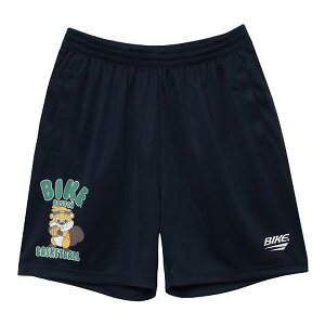 <ネコポス発送 送料無料> バイク(BIKE) BK6615 1100 バスケットボール Beaver character プリント プラクティスパンツ 25SS