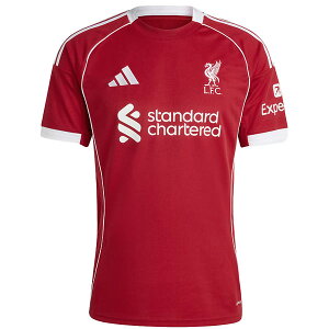 <限定クーポン発行中 10/27 09:59まで お買い物マラソン> <ネコポス発送 送料無料> adidas(アディダス) JYF22 JV6423 サッカー リバプールFC 25/26 ホーム レプリカユニフォーム 25Q3