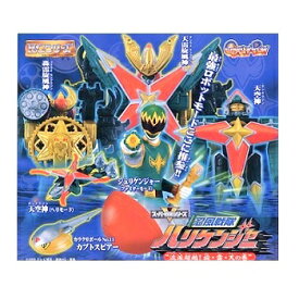 【中古】ハリケンジャー パート3 HGシリーズ ガシャポン スーパー戦隊シリーズ 全6種