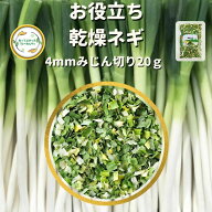 エントリーでポイント20倍【楽天1位】 ＼先着限定クーポン配布！／ 乾燥野菜 乾燥ねぎ 4mmみじん切り 20g…