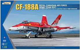 キネティック 1/48 カナダ空軍 CF-188A デモンストレーション・チーム2017年 CF-18 カナダ建国150周年記念塗装 プラモデル