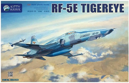 キティホークモデル 1 好評 32 RF-5E 偵察機 タイガーアイ プラモデル 年中無休