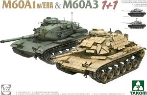 タコム 1/72 M60A1 ERA&M60A3 プラモデル