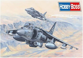 ホビーボス 1/18 アメリカ軍 AV-8B ハリアー2 プラモデル