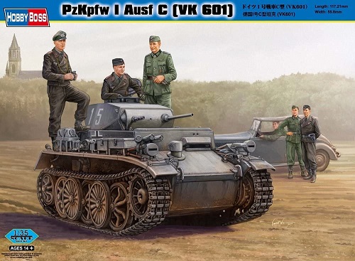 ホビーボス 35 ドイツ軍 I号戦車C型 VK601 プラモデル