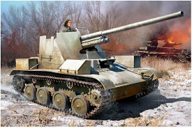 ホビーボス 1/35 ルーマニア軍 TACAM T-60 自走砲 プラモデル