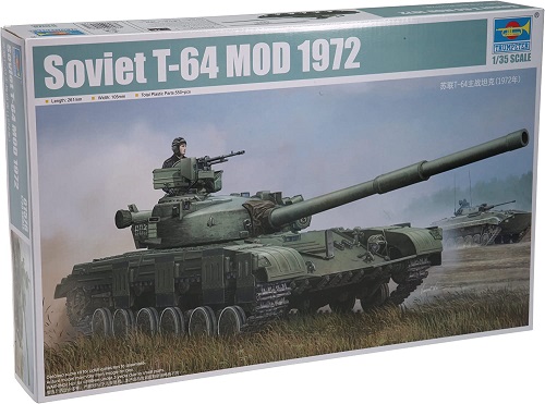楽天市場】トランペッター 1/35 ソビエト軍 T-64 主力戦車 Mod.1972