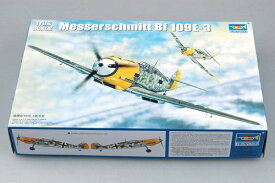 トランペッター 1/32 メッサーシュミット Bf 109E-3 プラモデル