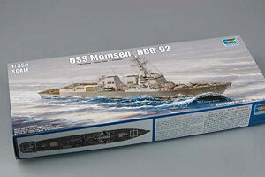 トランペッター 1/350 アメリカ海軍 ミサイル駆逐艦 DDG-92 マンセン プラモデル
