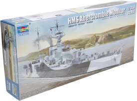 トランペッター 1/350 イギリス海軍モニター艦 HMS アバークロンビー プラモデル