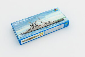 トランペッター 1/700 イギリス海軍 戦艦 ウォースパイト 1915 プラモデル