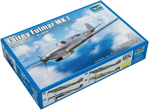 トランペッター 1/48 フェアリー フルマーMk.1 艦上戦闘機 プラモデル