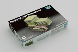 トランペッター 1/72 ソビエト軍 キャビントラクター スターリネッツS-65 プラモデル