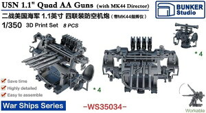 oJ[X^WI 1/350 񎟐E AJCR 1.1C` 4A΋CEMk44 ʔ 2ށEe4 vfpp[c