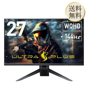 y܂ƂߔN[|zzzvXg ULTRA PLUS Q[~Oj^[ 27^ 144Hz Adaptive-Sync HDR WQHD  PTFGLB-27W fBXvC