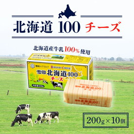 雪印 北海道100チーズ 200g ×12個