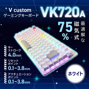 GR Q[~OL[{[h V custom VK720A sbhgK[ L E CAiOmXCb` 75%TCY USz zCg TK-VK720AWH-EN