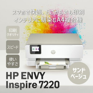 HP v^[ HP ENVY Inspire 7220 2022Nf CNWFbg@ X}[gtHAg XL LAN ʈ ^b`XN[t e[N Thx[W(^:242P9D0#ABJ)