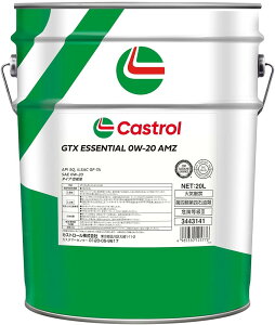 Castrol(�J�X�g���[��) �G���W���I�C�� 0W-20 GTX Essential 20L AMZ API/SQ ILSAC/GF7������