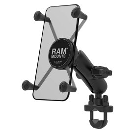 【Xグリップ（M）&U字クランプベース】ラムマウント RAM MOUNTS 国内正規品 RAM-B149ZUN10 *送料無料 バイク 自転車 スマホ 車 オフロード カー用品