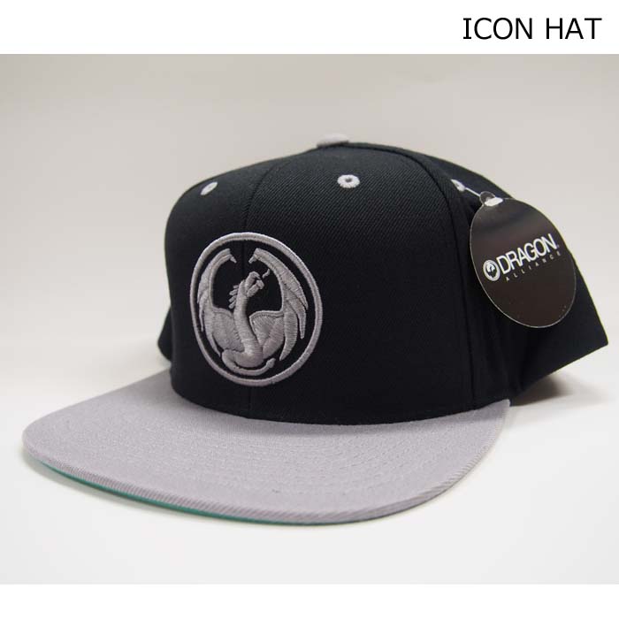 ドラゴン キャップ ゴーグルブランド 17 18 Dragon Icon Hat スナップバックキャップ スノボー 正規品 Www Edurng Go Th
