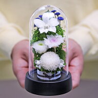 仏花プリザーブドフラワー 枯れない お供え花 プリザーブドフラワー 仏花 お悔やみ 仏壇用 小さな ブリザ…