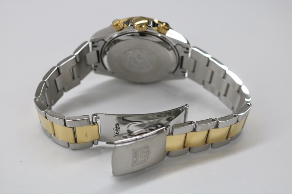【国内正規品】エルジン ELGIN ダイバーズ 腕時計 クロノグラフ メンズ FK1059TG-B ゴールド×ブラック メタルベルト | ＡＡＡ　 ｎｅｔ　Ｓｈｏｐ