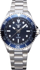 【国内正規品】エルジン ELGIN 腕時計 NEWソーラー 電波メンズ FK1427S-BLP