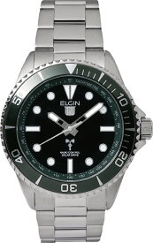【国内正規品】エルジン ELGIN 腕時計 NEWソーラー 電波メンズ FK1427S-GRP