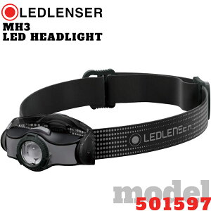 y12:00̒mōŒZzLEDLENSER bhU[ MH3 LEDwbhCg MHV[Y ԐFt AEghA Lv ނ oR Ledlenser MH3 Black&Gray headlamp giftbo 501597yX܈Sۏ