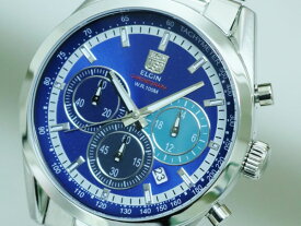 【国内正規品】エルジン ELGIN 腕時計 クロノグラフ メンズ FK1411S-BL