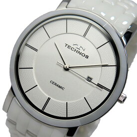 【国内正規品】テクノス TECHNOS 腕時計 メンズ T9365TW セラミック クオーツ