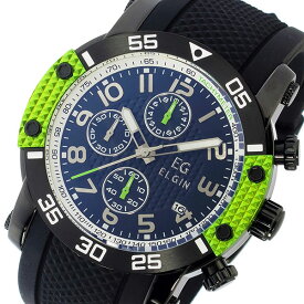 【国内正規品】エルジン ELGIN クオーツ クロノ メンズ 腕時計 EG-001-GR グリーン