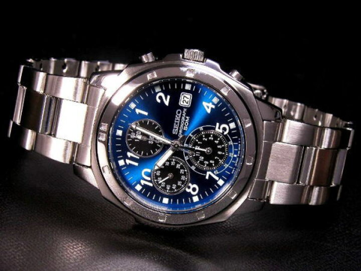 楽天市場】【正規品】セイコー SEIKO 逆輸入 クロノグラフ メンズ 